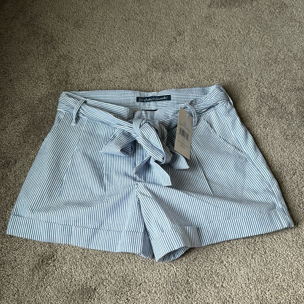 Lauren James Co. Bow Shorts SIZE S